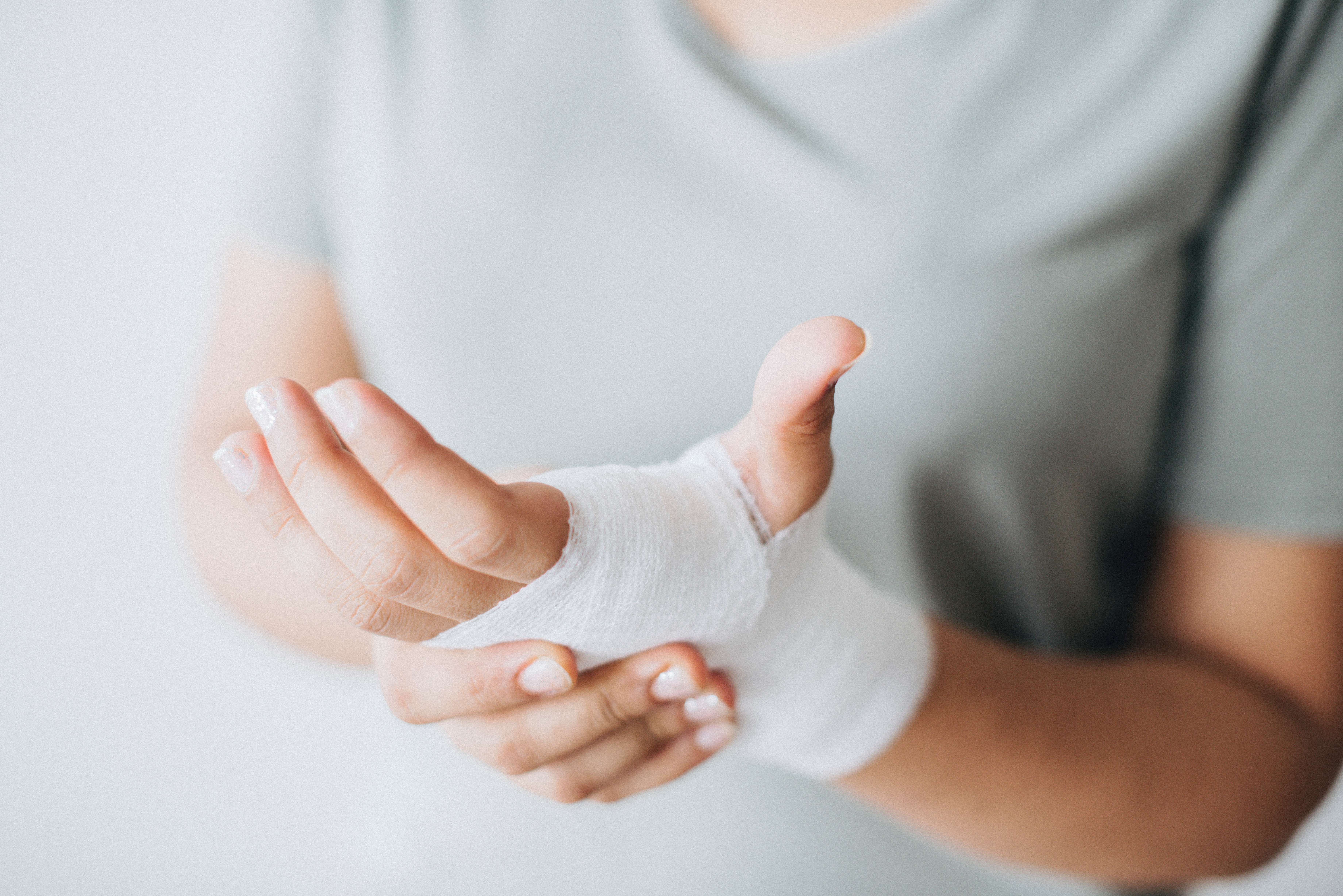 injured hand